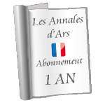 Abonnement d'1 an aux Annales d'Ars (France)
