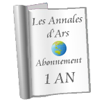Abonnement d'1 an aux Annales d'Ars (Autres Pays)